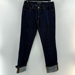 Seven7 Jeans Straight Leg – Dark Wash, Size 26, Premium Blue Label, NWT